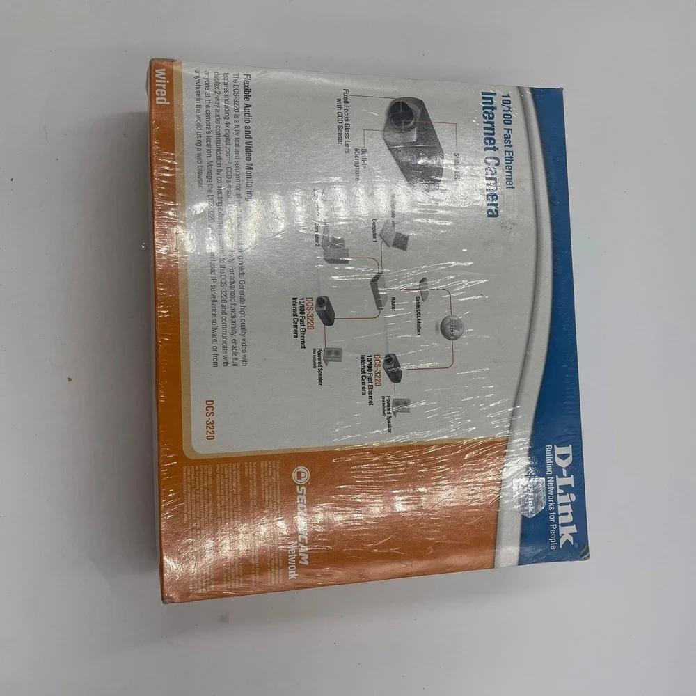D Link‎ DCS 3220 Wired 10 100 Fast Ethernet Internet Camera